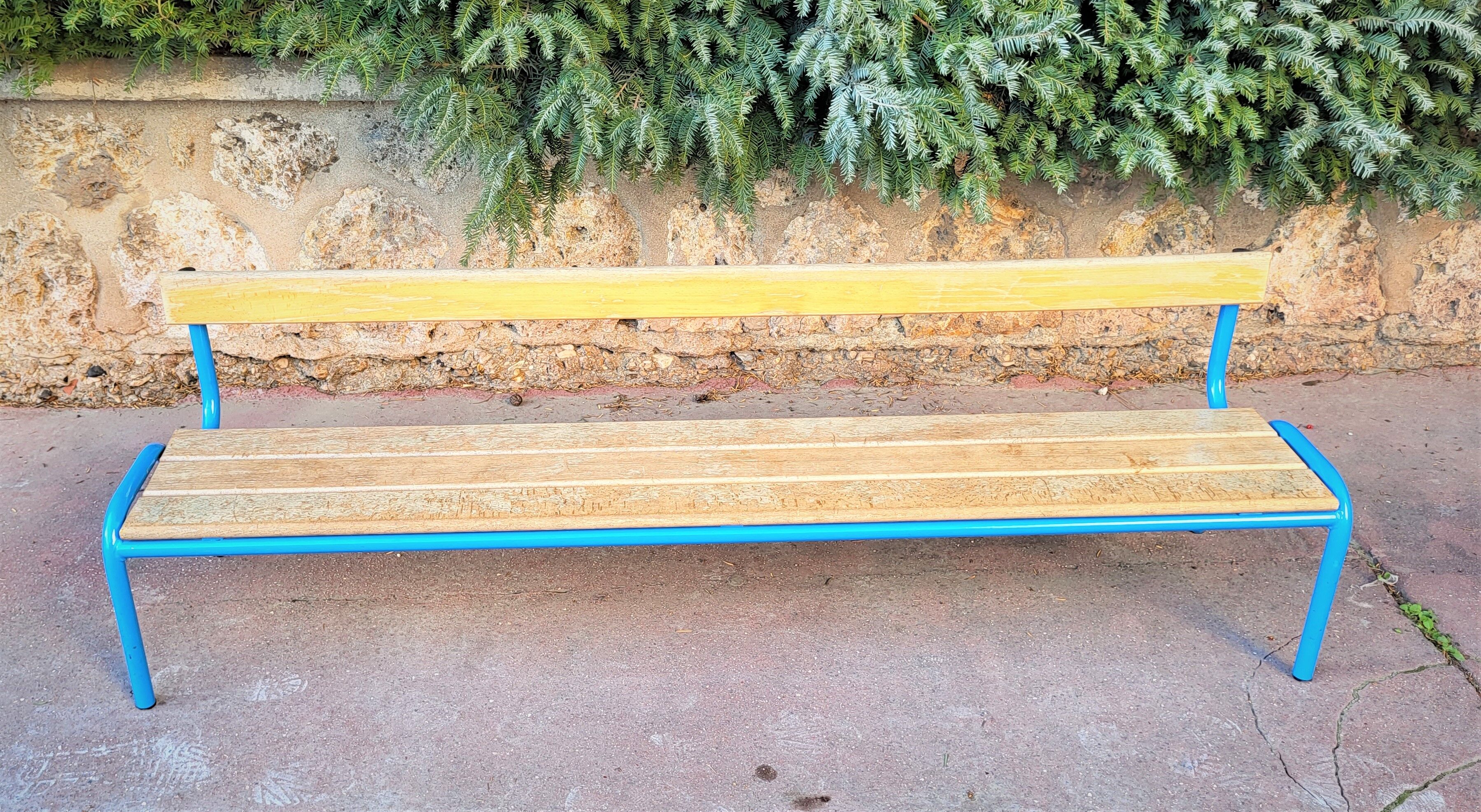 Vintage school benches from the 80s ( 3 available )