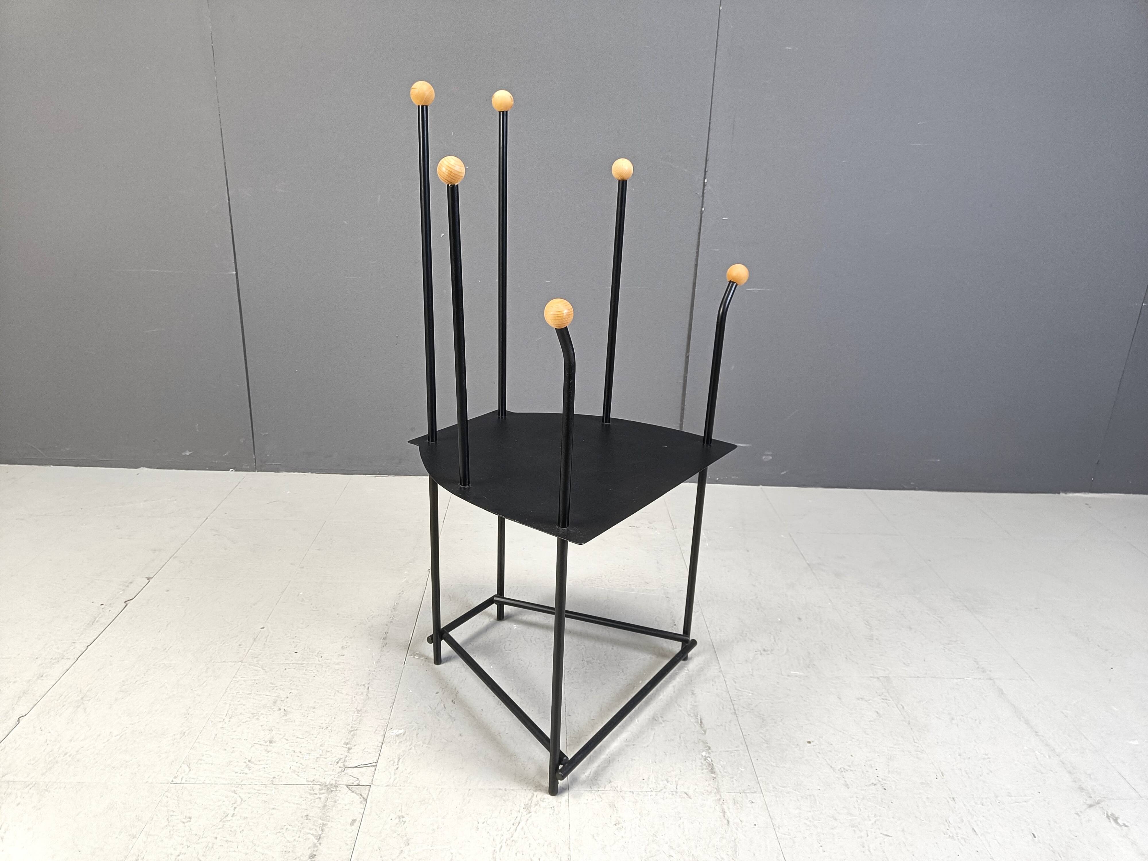 Postmodern lounge chair, 1980s