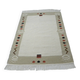 Bohème Berber Rug, Hand-Knotted Ethnic Rug, Living Room Bedroom Rug