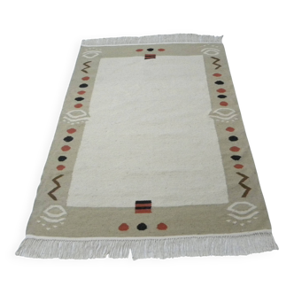 Bohème Berber Rug, Hand-Knotted Ethnic Rug, Living Room Bedroom Rug