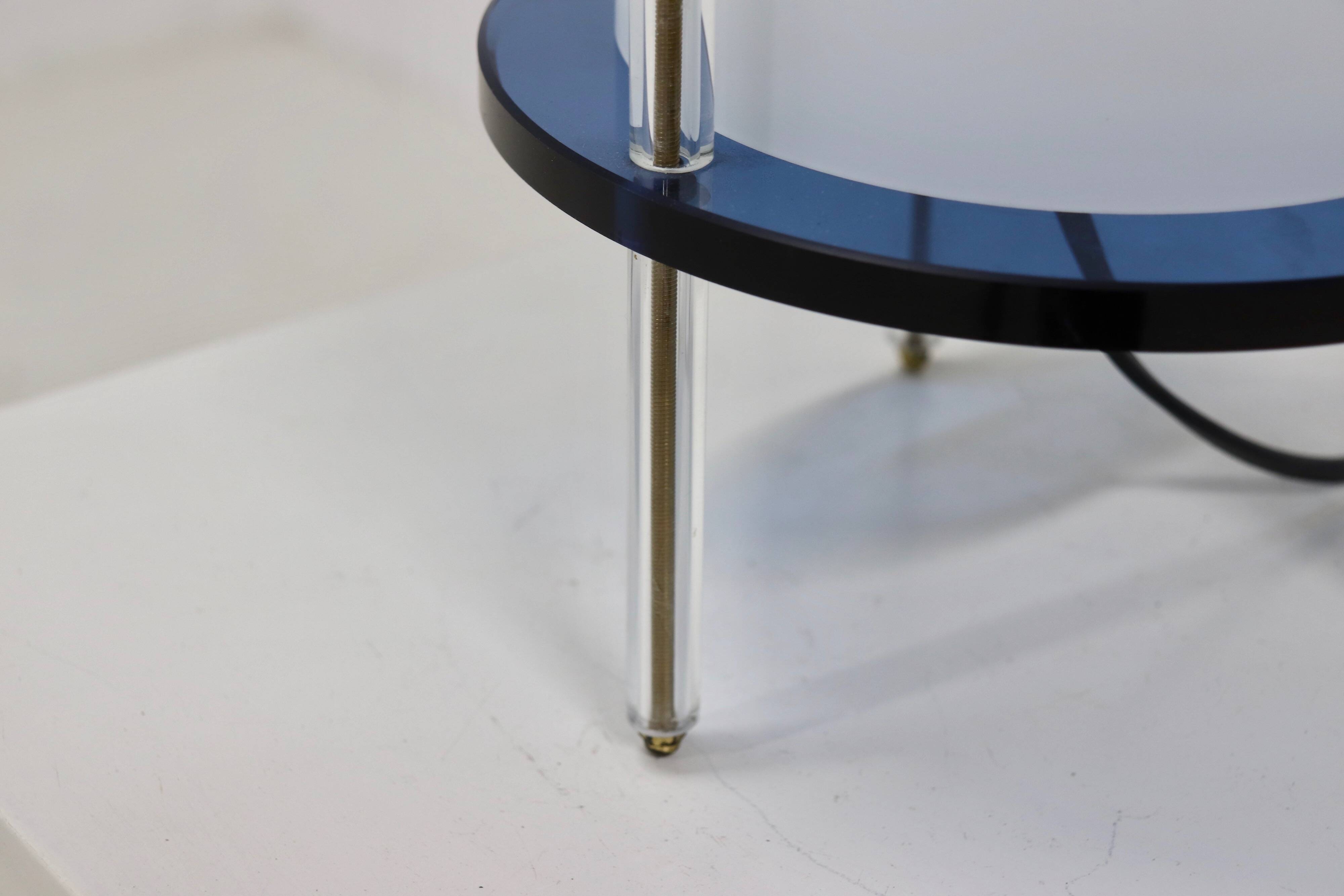 Umberto Riva Model 2656 Table Lamp for Fontana Arte 1980s