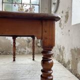 Walnut farm table 185 cm