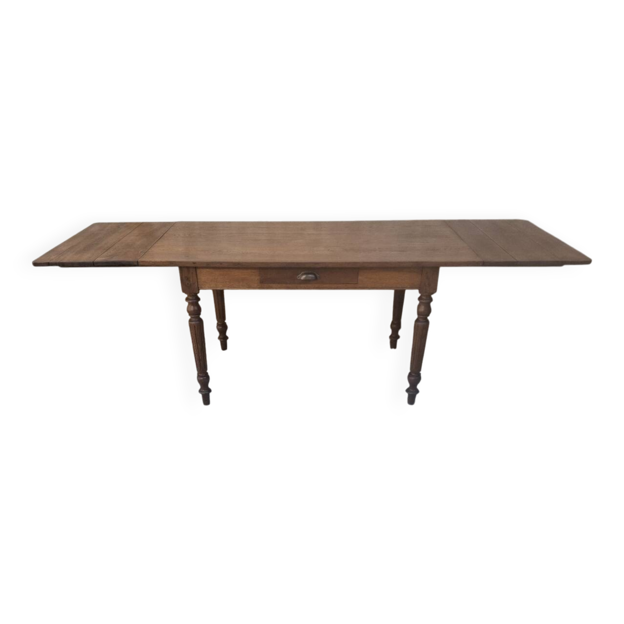 231 cm oak farmhouse table