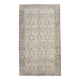 Tapis vintage classique 6x10, marron et beige délavé