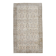 Tapis vintage classique 6x10, marron et beige délavé