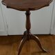 Vintage wooden pedestal table