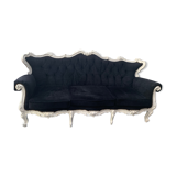 Baroque velvet sofa