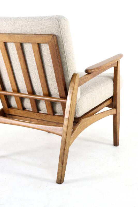 Armchair 'Bernhout' - mid century modern boomerang design