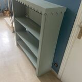 Shelf gray green vintage