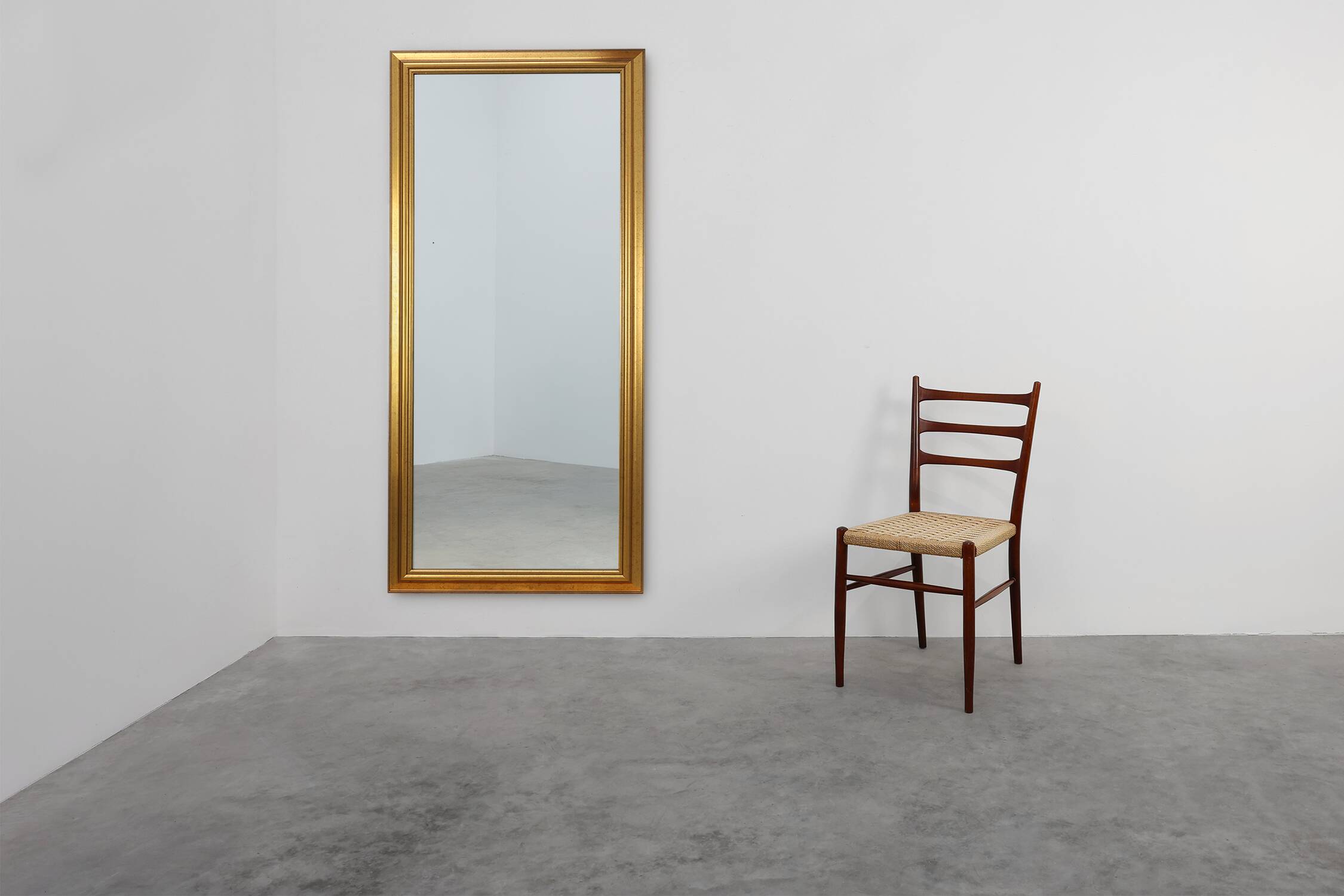 20th Century large classic Mirror by Deknudt, Belgium