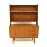 Scandinavian teak bookcase, Sweden, 1960