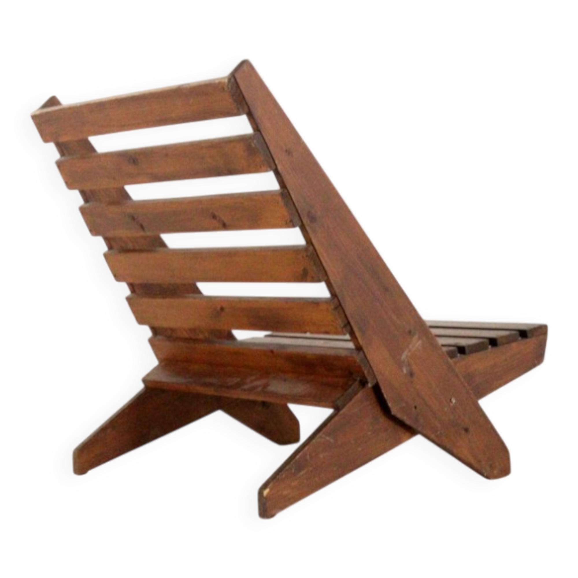 1950s folding lounge chair