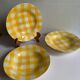 5 Digoin Sarreguemines plates