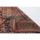 Vintage Turkish Oushak Handmade Wool Cotton Pink Runner Rug 78x376