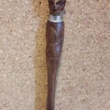 Set of 3 cutlery made of raw exotic wood from Kenya