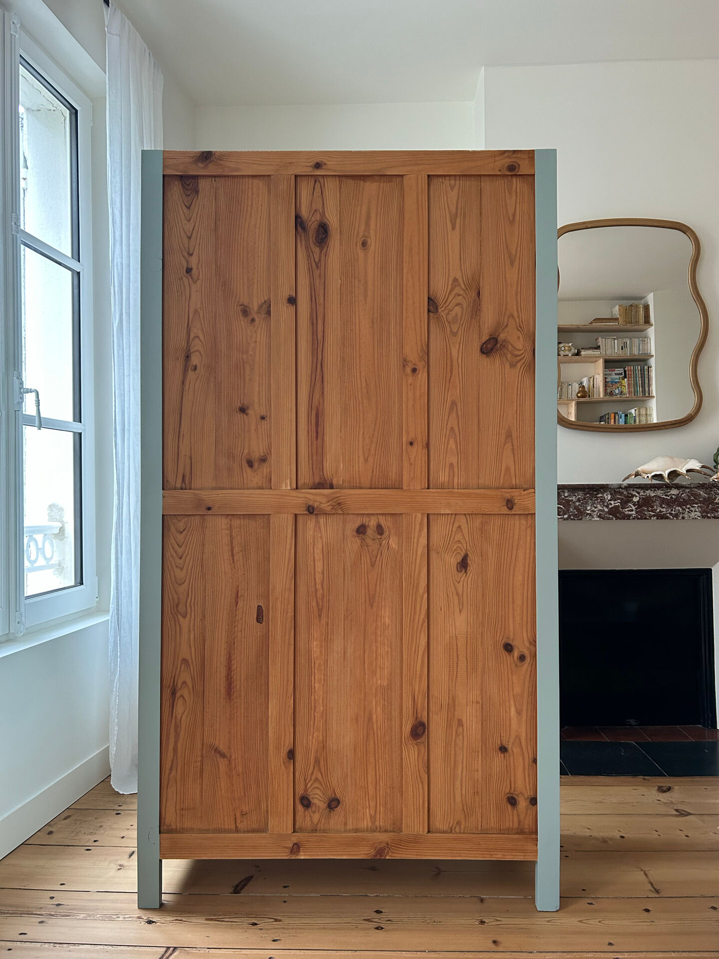 Armoire vitrée rénovée