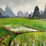 Huile sur toile