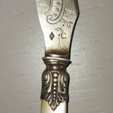 Couteau à beurre en argent
