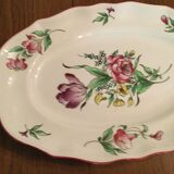 Plat de service en porcelaine Lunéville