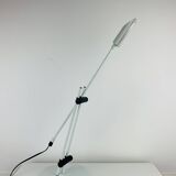 Veneta Lumi articulated desk lamp, white metal, 1980s