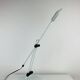Veneta Lumi articulated desk lamp, white metal, 1980s