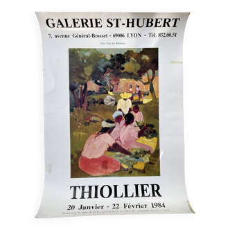 Affiche Thiollier 1984