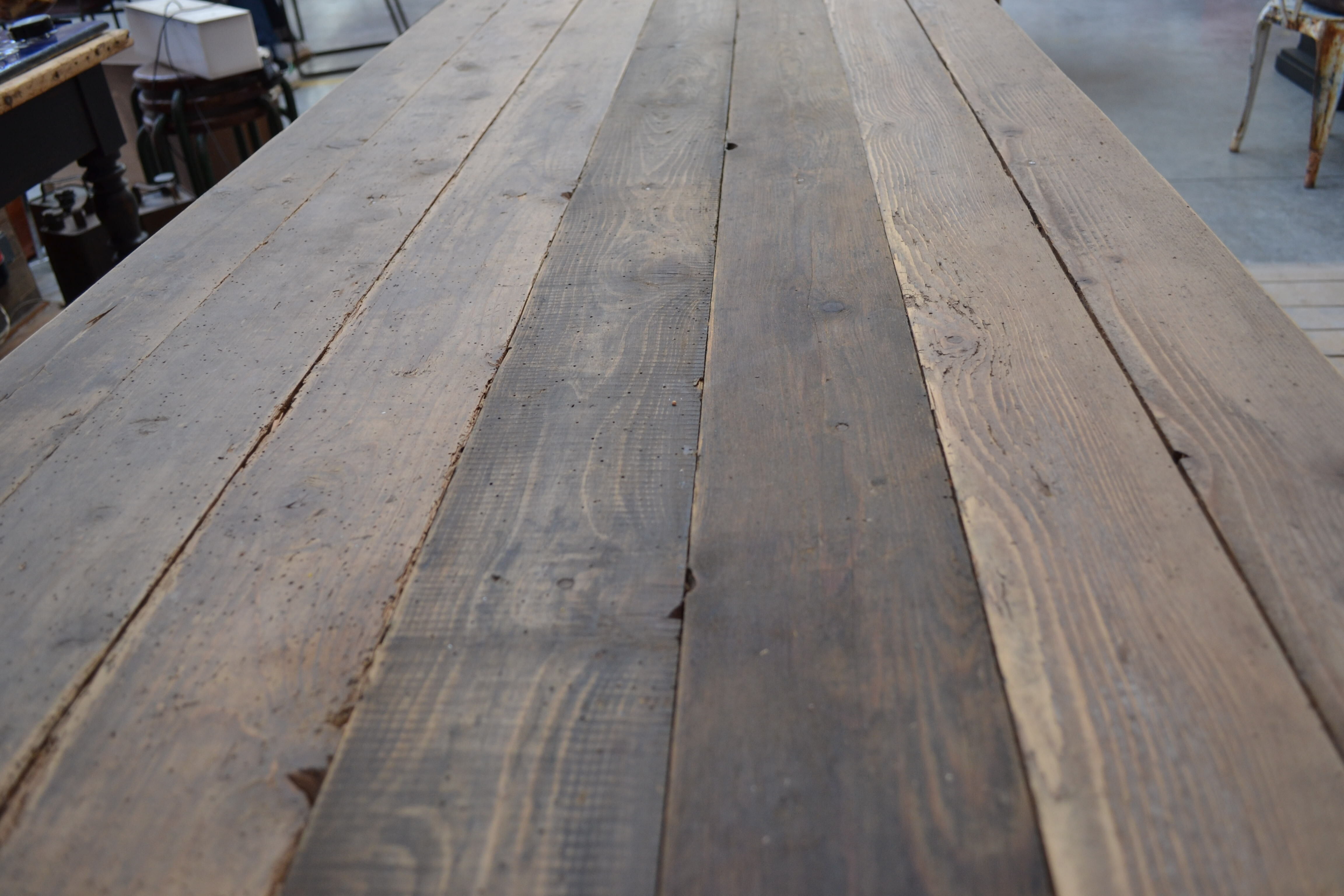 Table de ferme début XXème en chêne