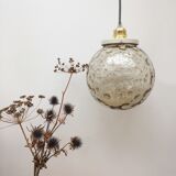 bubbled glass hanging