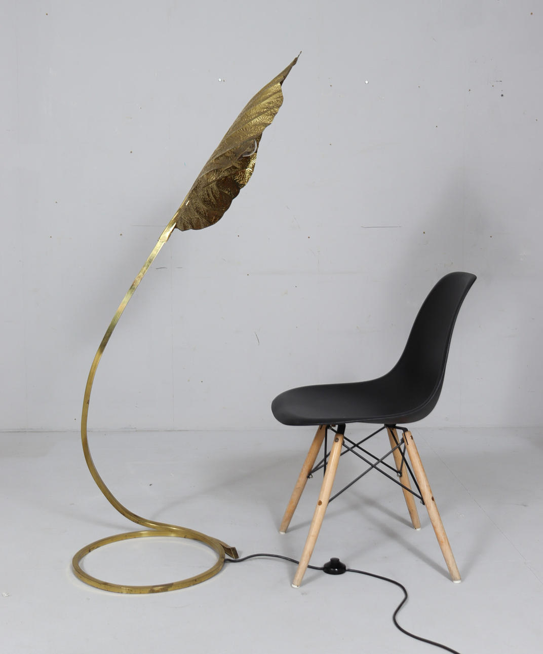 Lampadaire sculptural de Tommaso Barbi pour Bottega Gadda, modèle : Rabarbaro, Italie, années 1970.