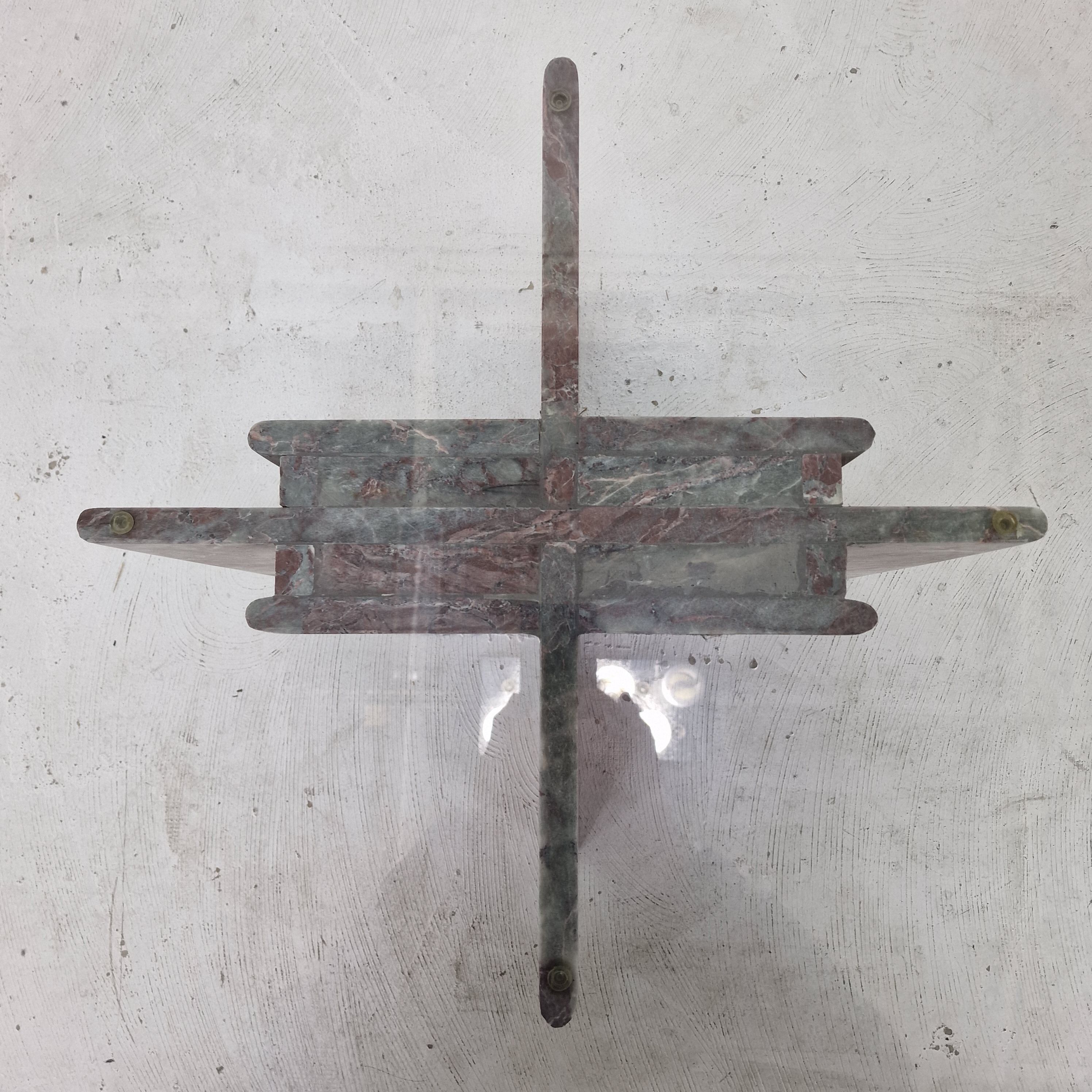 Italian Marble Coffee Table, 1980's