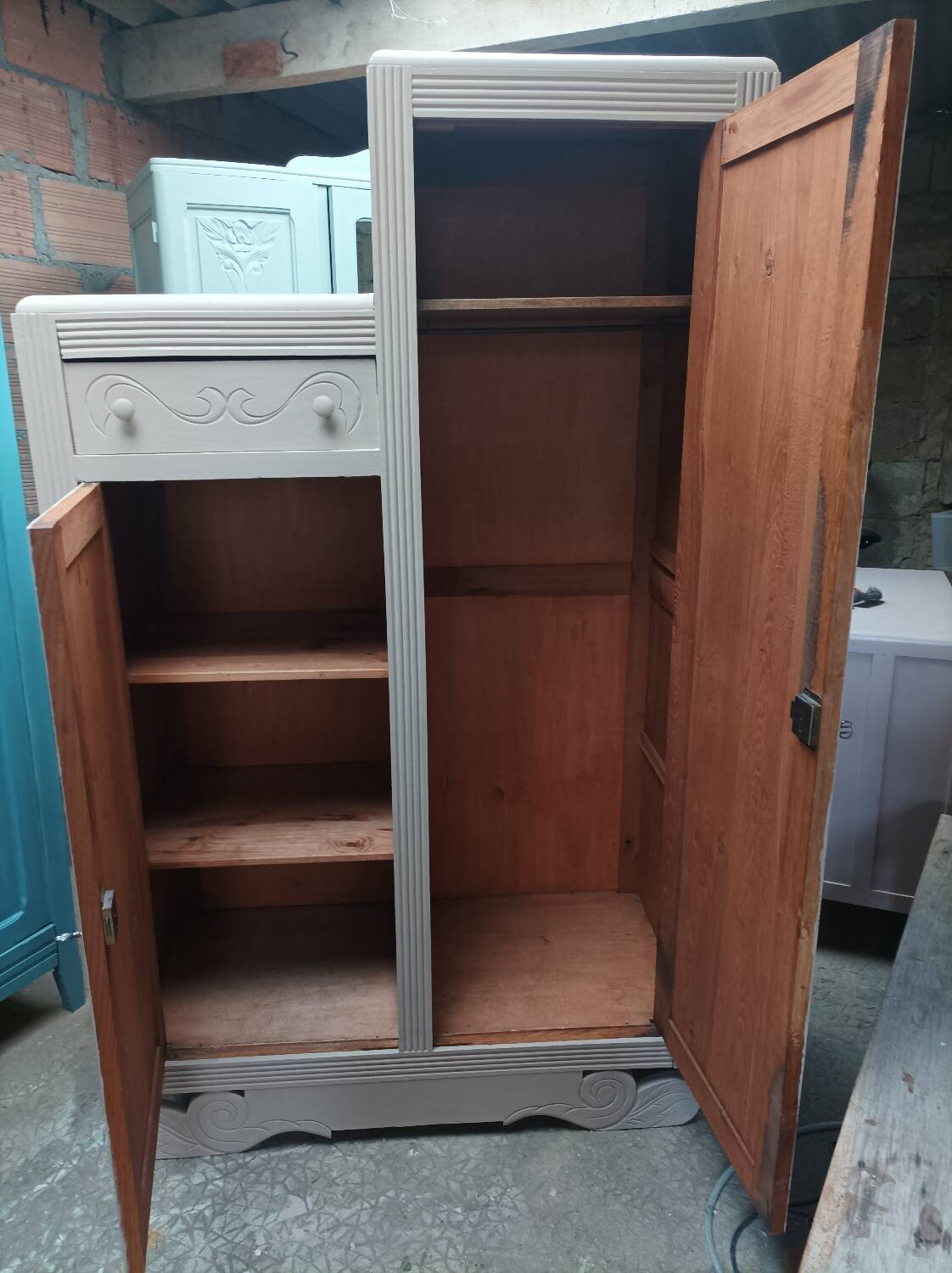 Art Deco wardrobe from the period