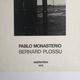 Bernard plossu, pablo monasterio, la photogalerie, 1976. original poster in b&w