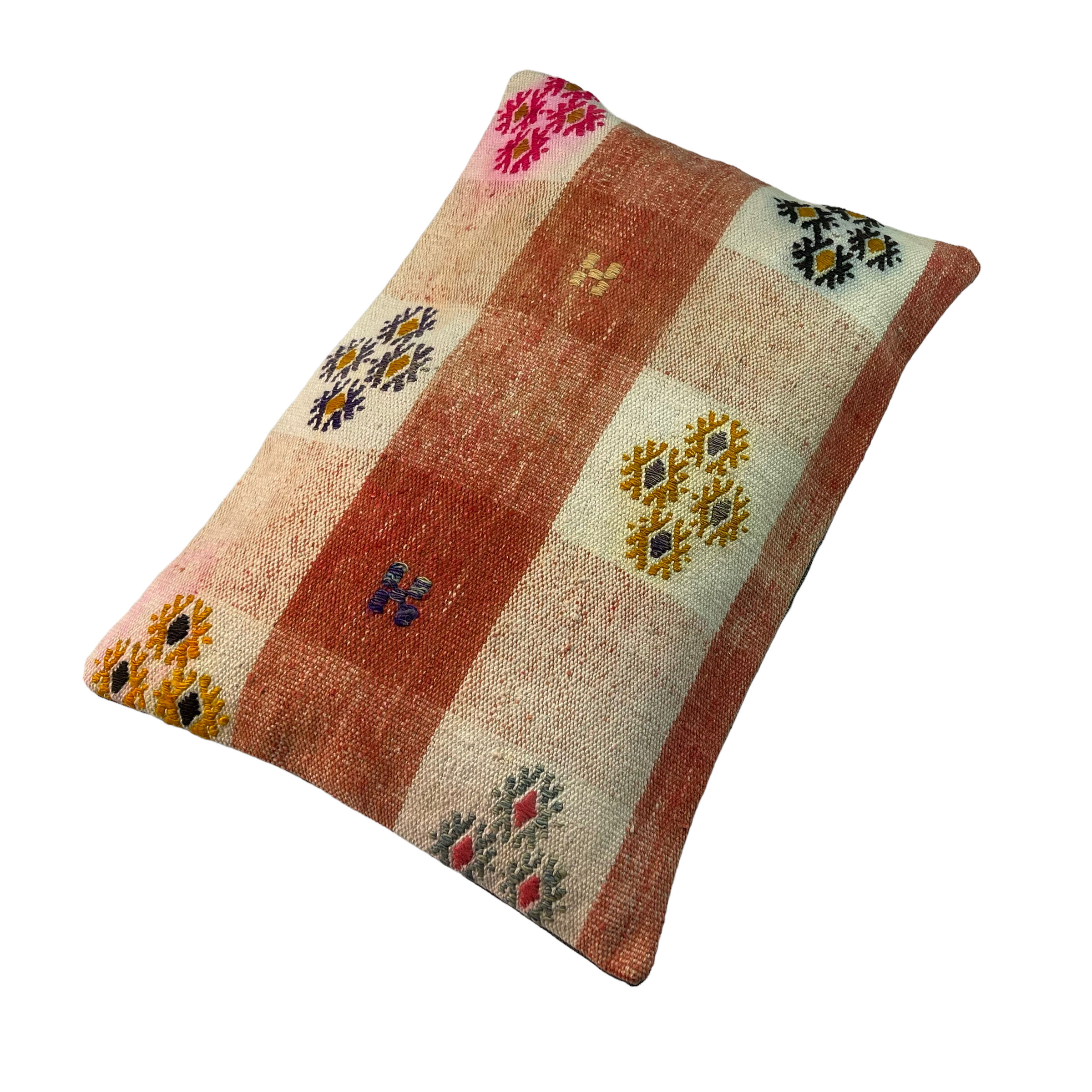 Vintage turkish handmade cushion cover , 30 x 50 cm