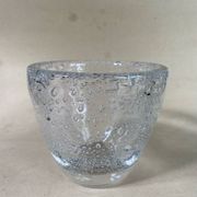 Daum Nancy France, bubble vase, circa 1930