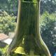 Set of 4 vintage bottle vases