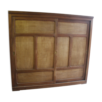 Armoire parisienne penderie portes coulissantes