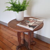 Ancient wooden gueridon