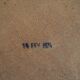 Vintage angle formica shelf from the 70