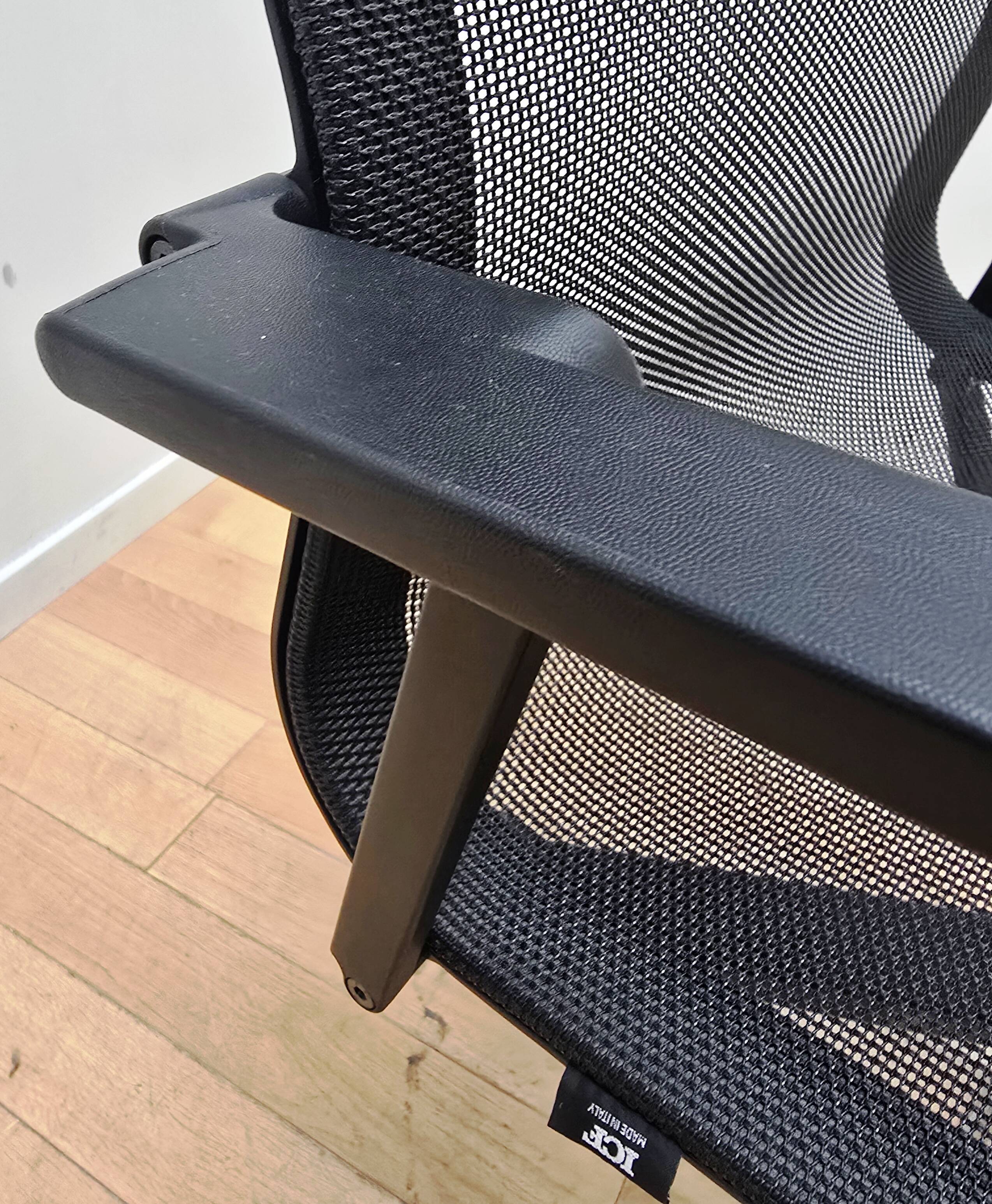 Paire de chaises de bureau Stick Chair, ICF