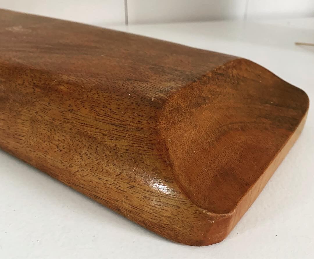 Flat wood and mother-of-Pearl