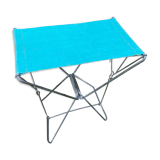 Blue folding stool 60s