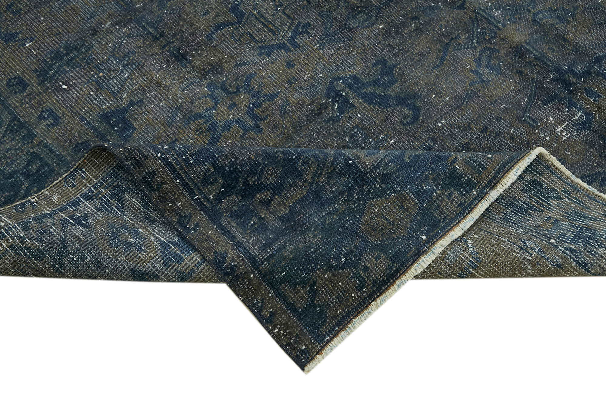 Handmade oriental contemporary 1980s 231 cm x 345 cm grey wool carpet