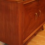 Art deco sideboard in mahogany black marble top