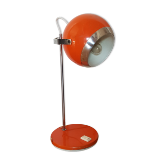 Orange eyeball lamp