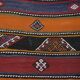 Vintage Turkish Oushak Rug Handwoven 67x592 cm