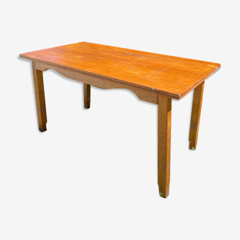 Vintage wooden dining table