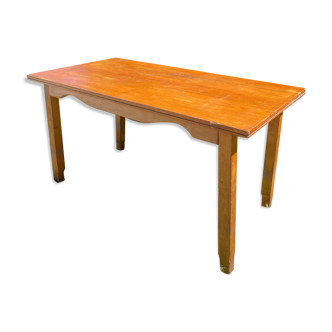 Vintage wooden dining table