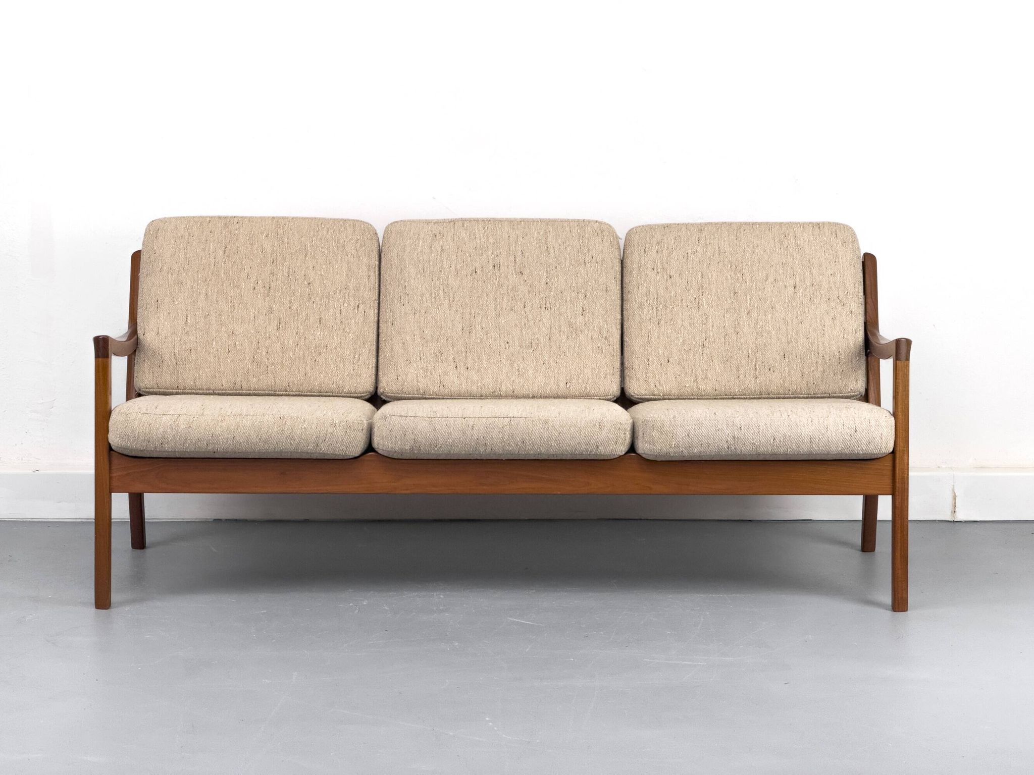3-Seater Senator Sofa in Teak by Ole Wanscher for Cado, 1975