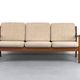 3-Seater Senator Sofa in Teak by Ole Wanscher for Cado, 1975