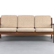 3-Seater Senator Sofa in Teak by Ole Wanscher for Cado, 1975